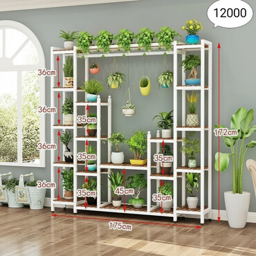 Полки для цветов: Лофт стиле, полка, стеллаж, подставки для цветов для книги, стол — 1