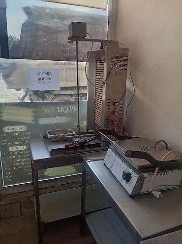 kafe aparati: Dönərxana avadanlıqları paketi Tərkib: əlavə 2 stol razılaşma olar — 4