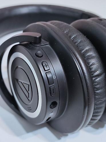 Наушники: Беспроводные накладные наушники, Audio-Technica, Б/у — 5