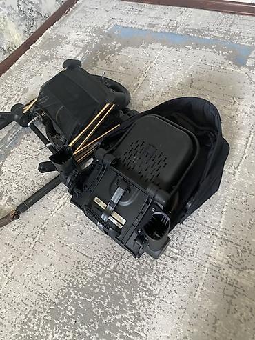 foo foo: Коляска прогулочная Cybex Balios (серия Gold), цвет Black с шасси Rose — 9