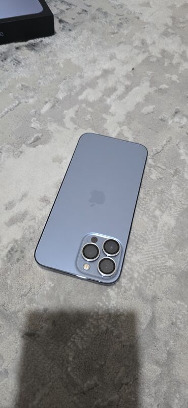Apple iPhone: IPhone 13 Pro Max, Б/у, 256 ГБ, Sierra Blue, Коробка, 80 % — 6