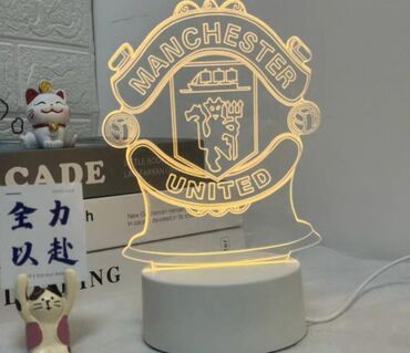 Stol lampaları: Futbol suvenir hədiyyəlik İşıqlı suvenirFutbol komandalarının işıqlı — 3