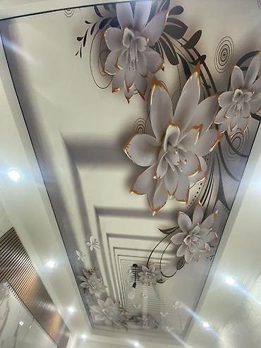 Натяжной потолок: Натяжной потолок 3D потолки, Глянцевое, Матовое Бесплатная консультация, Бесплатный замер, Гарантия — 10