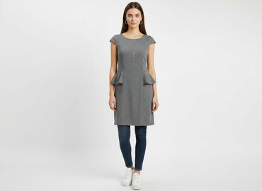 plisowane spódnice szara: Old Navy, Sukienka damska, rozmiar S