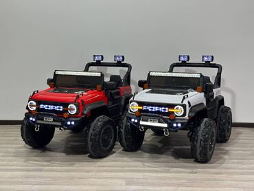 Tavalar: 🚗 Uşaq üçün şarjlı “Jeep PORO” 😎 👶 Yaş üçün uyğundur: 10 yaşa qədər ⚡