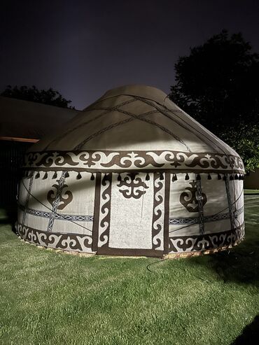 Аренда юрт: Аренда юрты, Каркас Деревянный, 75 баш, Стулья, Стол, С полом — 8