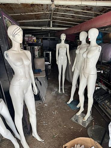 Manekenlər: Qadın, Ağ — 6