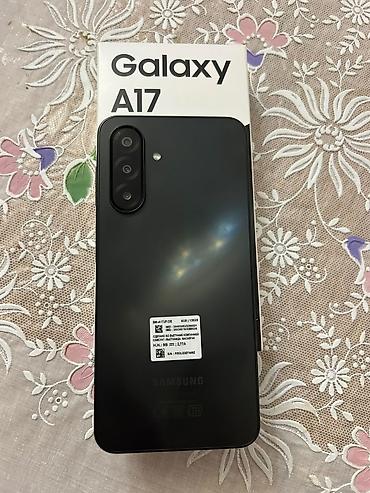 iphone 11 pro max plata: Samsung Galaxy A17, 128 GB, rəng - Qara, İki sim kartlı — 1