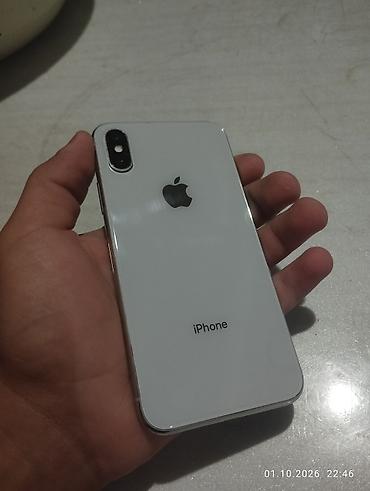 6s iphone: IPhone X, Ağ, Simsiz şarj — 1