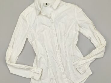 białe bluzki z szerokimi rękawami: Shirt, S (EU 36), condition - Good