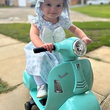 Dečiji električni automobili: Motor na akumulator Vespa MINT – CAN0135-70 Elegantna dečja Vespa sa — 3