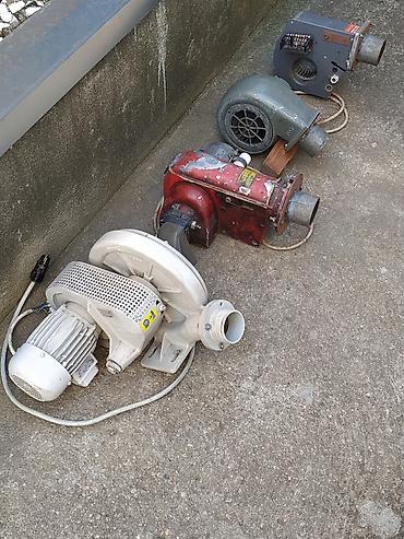 Elektromotori: Vazdušne turbine – komplet od 4 komada - Bela turbina: trofazna — 12