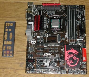 Материнские платы: Материнская плата, Б/у, MSI, LGA1150, ATX, Для ПК