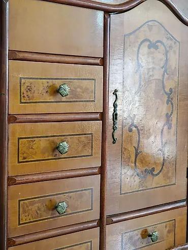 100cm: Stilski sekreter / pisaci sto Sekreter u dobrom stanju Sirina 82 cm — 2