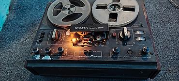 железный диск на 15: ANTİKVAR MADEL MAYAK Model 205 – bobinli maqnitofon - Tip: 1/4" lent — 2