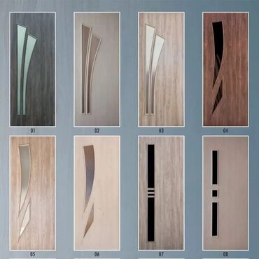 Digər tikinti materialları: Yeni Otaq qapısı 90x205 sm Zamok ilə, Zəmanətli, Ödənişli quraşdırma, Pulsuz çatdırılma