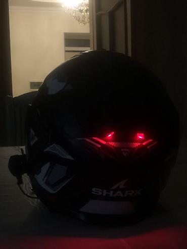 Motonəqliyyat: SHARK tam üzlü motosiklet dəbilqəsi - Brend/model: SHARK (tam üzlü — 3