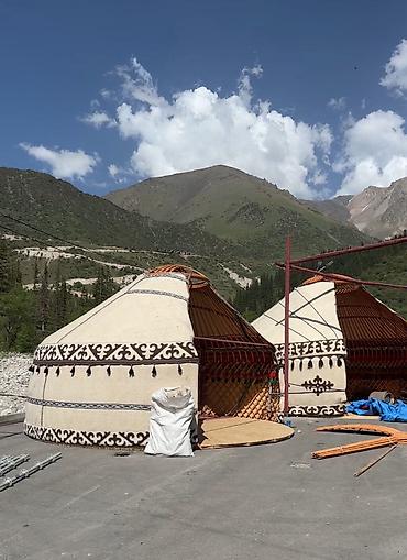 Аренда юрт: Аренда юрты, Каркас Деревянный, 85 баш, Стулья, Стол, С полом — 5