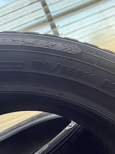 235 55: Шины 185 / 55 / R 16, Зима, Б/у, Пара, Легковые, Япония, Dunlop — 2