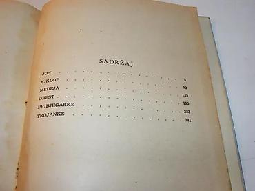 tipke: Drame III Euripidknjiga trećaMatica hrvatska Zagreb 1960 grčki i — 2