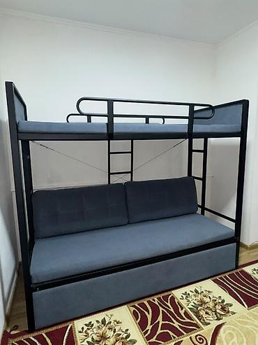 двухъярусная кровать бу: Двухъярусная кровать-диван с металлическим каркасом в отличном — 2
