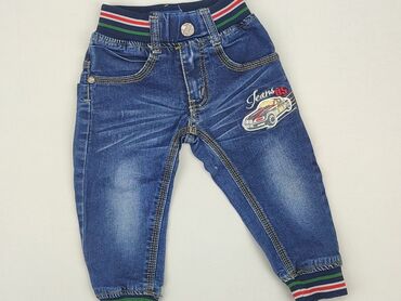 koszula jeansowa z falbanką: Jeans, 2-3 years, 92/98, condition - Very good