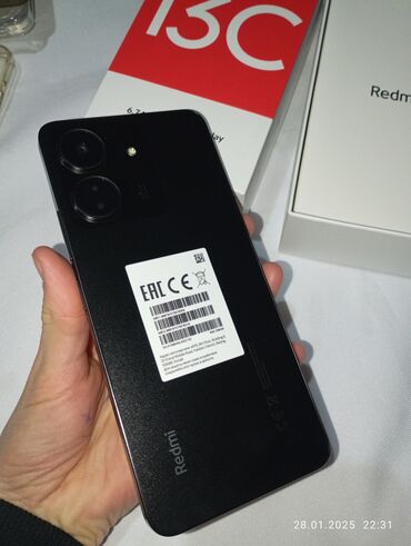 телефон редми кара балта: Redmi, Redmi 13C, Новый, 256 ГБ, цвет - Черный, 2 SIM