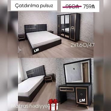 Мебель для дома: Yataq otagi dəsti : 759₼ Sifarişlə və yeni Dəstə daxildir — 2