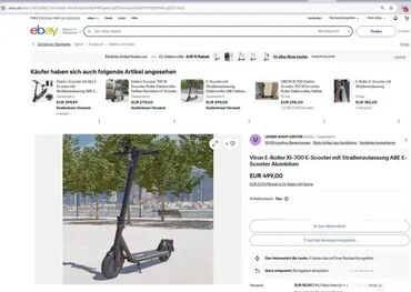 Trotineti, skejtbordovi i hoverbordovi: *** SUPER AKCIJA *** #2599 Kvalitetan nemački trotinet VIRON XI-700-S; — 12