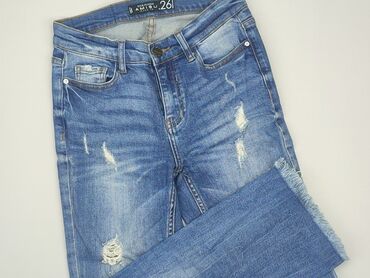 wide leg blue jeans: Amisu, XS (EU 34), condition - Very good