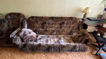 чехлы на диваны и кресла: Раскладной диван, Тройка, Велюр
