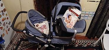 Uşaq dünyası: Cynebaby 3‑ü 1‑də uşaq arabası dəsti - Rəng: mavi/boz - Dəst: şassi + — 5