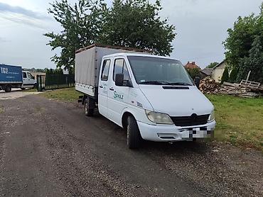 Грузовой фургон-тентованный Mercedes-Benz Sprinter (двухрядная кабина)