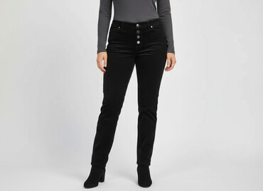 Spodnie: Bpc bonprix collection, Spodnie materiałowe damskie, rozmiar 2XL