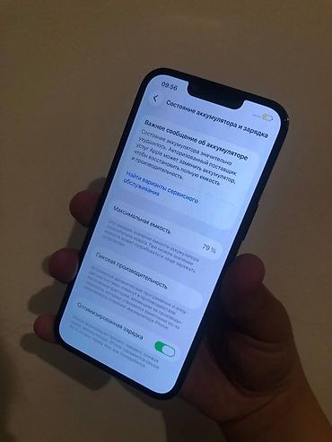 Apple iPhone: IPhone 13 Pro, Б/у, 256 ГБ, Sierra Blue, Защитное стекло, Чехол, Зарядное устройство, 79 % — 4