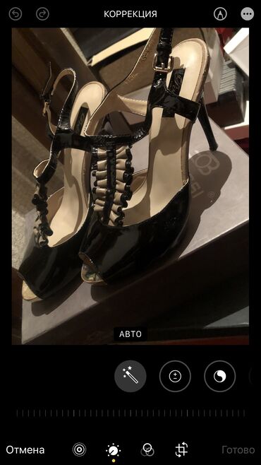 туфли итальянские: Туфли AURA SHOES, 38, цвет - Черный