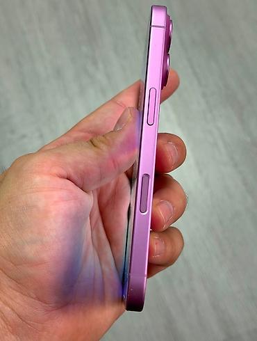 Apple iPhone: IPhone 16, 128 GB, Çəhrayı, Zəmanət, Barmaq izi, Simsiz şarj — 2