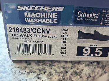 облегченные: Skechers GO WALK FLEX – Reveal (модель 216483/CCNV) - Тип: мужские — 3