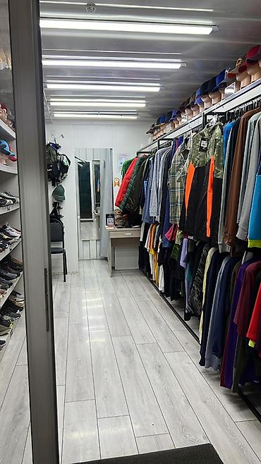 Продажа торговых контейнеров: Ортосайский рынок « Кулун-ата» 4 проход Торговый контейнер- одежды — 1