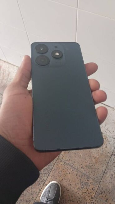 простые телефоны флай: Tecno Spark 10 Pro, 256 GB, rəng - Göy, Sensor, Barmaq izi, İki sim kartlı