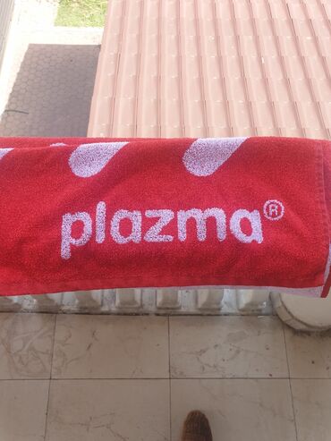 pec za sator: Beach towels, Monochrome, color - Red