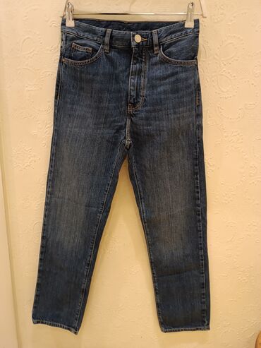 jeans: Cinslər, Massimo Dutti, S (EU 36), rəng - Göy