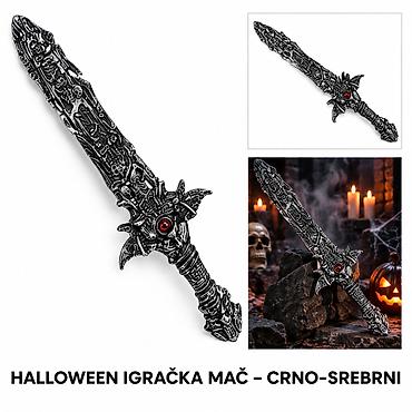 KMT Halloween dečji rekvizit – crno-srebrni mač HW-024 Opis: -