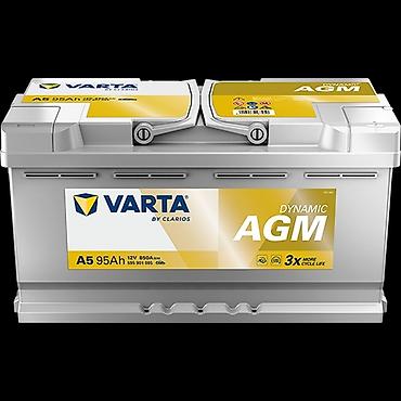 kompressor teh: Varta, 95 ah, Orijinal, Almaniya, Yeni — 3