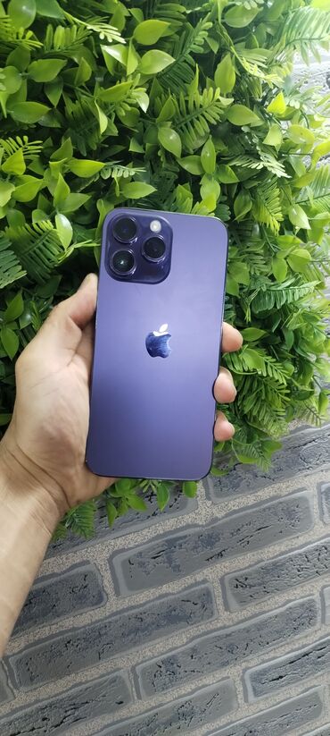Audio: IPhone 14 Pro Max, 128 GB, Deep Purple, Kredit, Simsiz şarj, Face ID