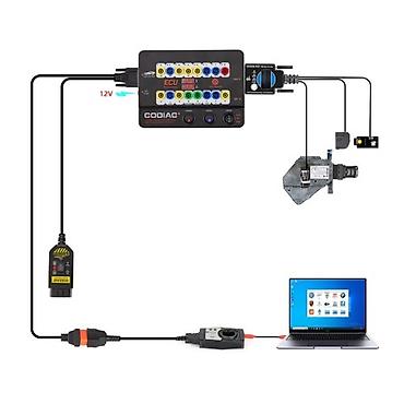 Alati za automobile: Novo - GODIAG GT100 PLUS GPT OBD2, GPT ENET DOIP OBD2 Breakout Box za — 17