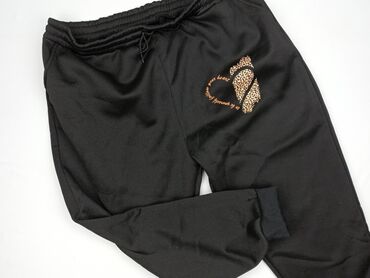 spodnie dresowe eleganckie: Spodnie dresowe damskie, rozmiar 5XL