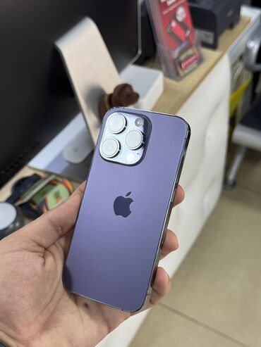 Apple iPhone: IPhone 14 Pro, 128 GB, Deep Purple