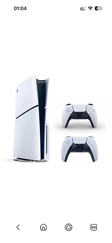 плейстейшен 5 купить: Игровая консоль PlayStation 5 (версия с дисководом) + два беспроводных — 1