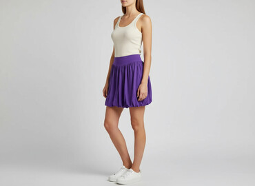 plisowane spódniczka: Spódnica damska, rozmiar S